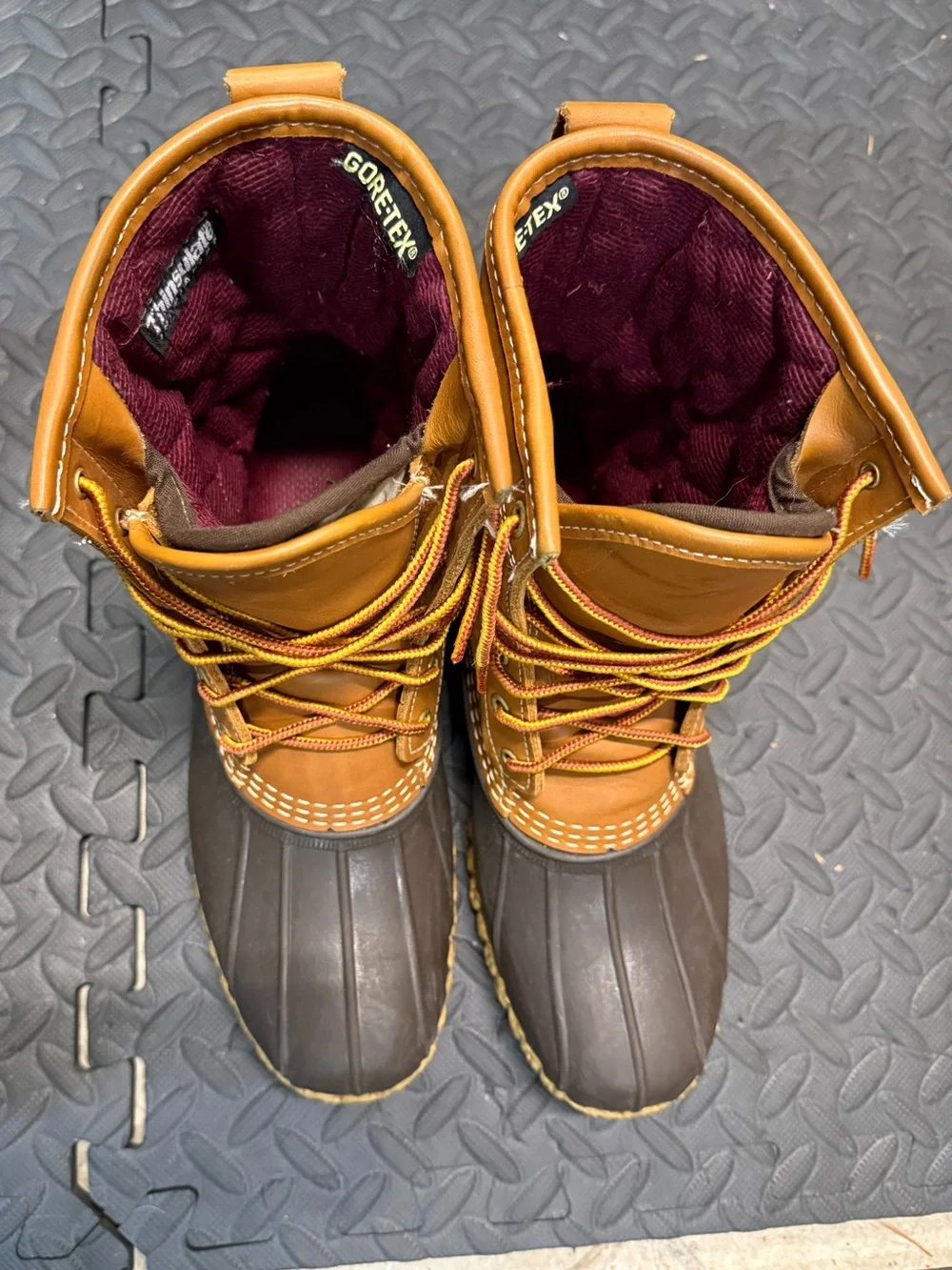 L.L. Bean two classic leather